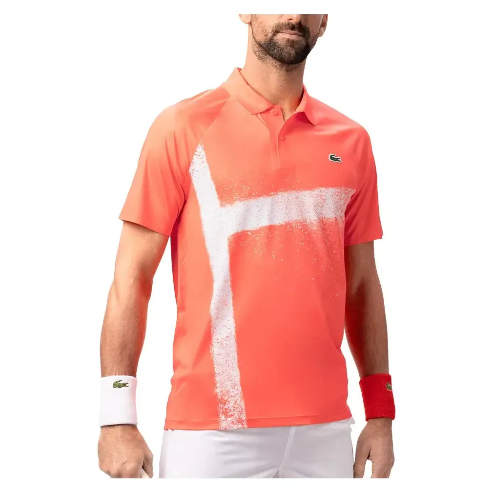 Men's Novak Djokovic Light Stretch On Court Tennis Polo-Apparel-Lacoste-DH8959-SS25-6PZ-Tennis Express