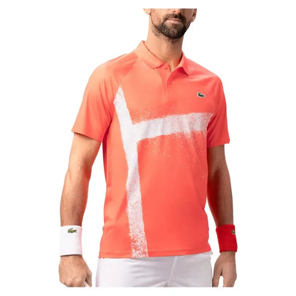 Men's Novak Djokovic Light Stretch On Court Tennis Polo-Apparel-Lacoste-DH8959-SS25-6PZ-Tennis Express