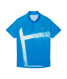 Polo Lacoste Novak Djokovic Azul/White 2025