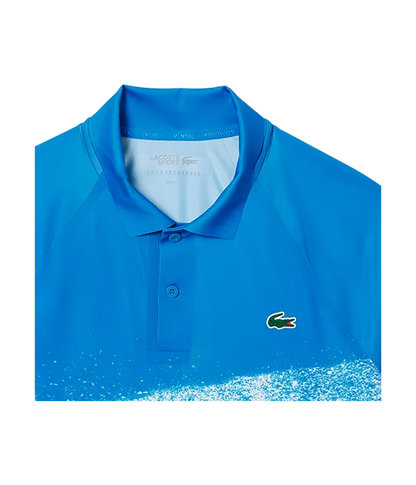 Polo Lacoste Novak Djokovic Azul/White 2025