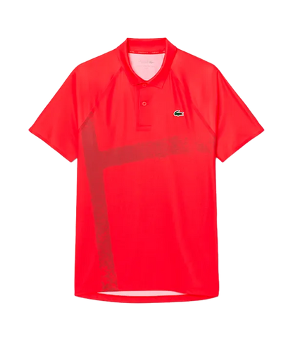 Polo Lacoste Novak Djokovic Rojo 2025