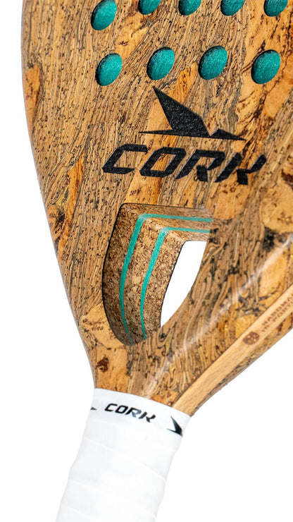 Cork Padel Premium Hybrid III Padel Racket + Free Thermobag
