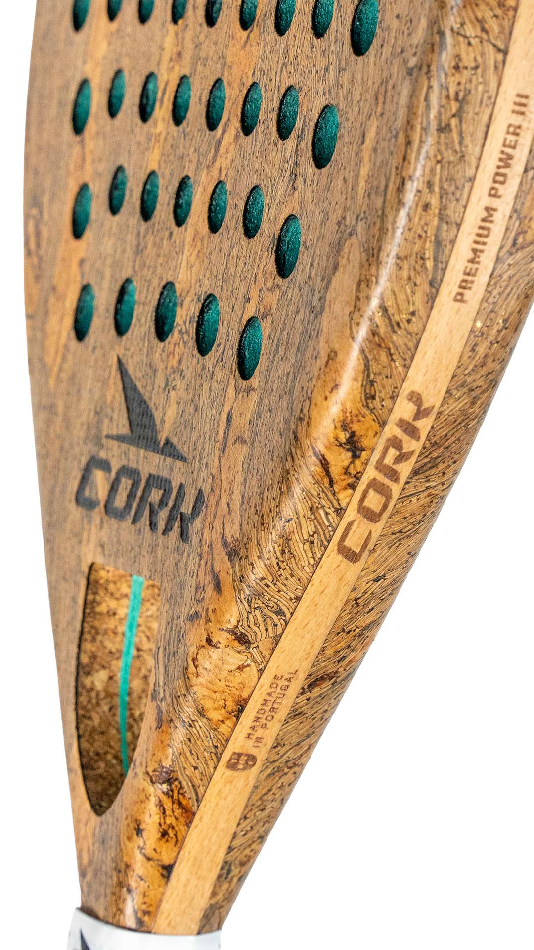 Cork Padel Premium Power III Padel Racket + Free Thermobag