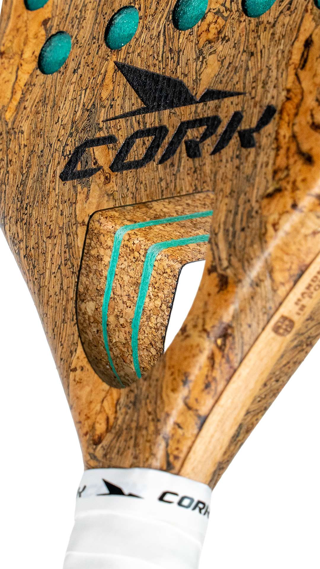 Cork Padel Premium Power III Padel Racket + Free Thermobag