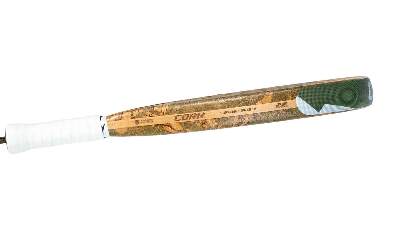 Cork Padel Supreme Power IV Padel Racket + Free Thermobag