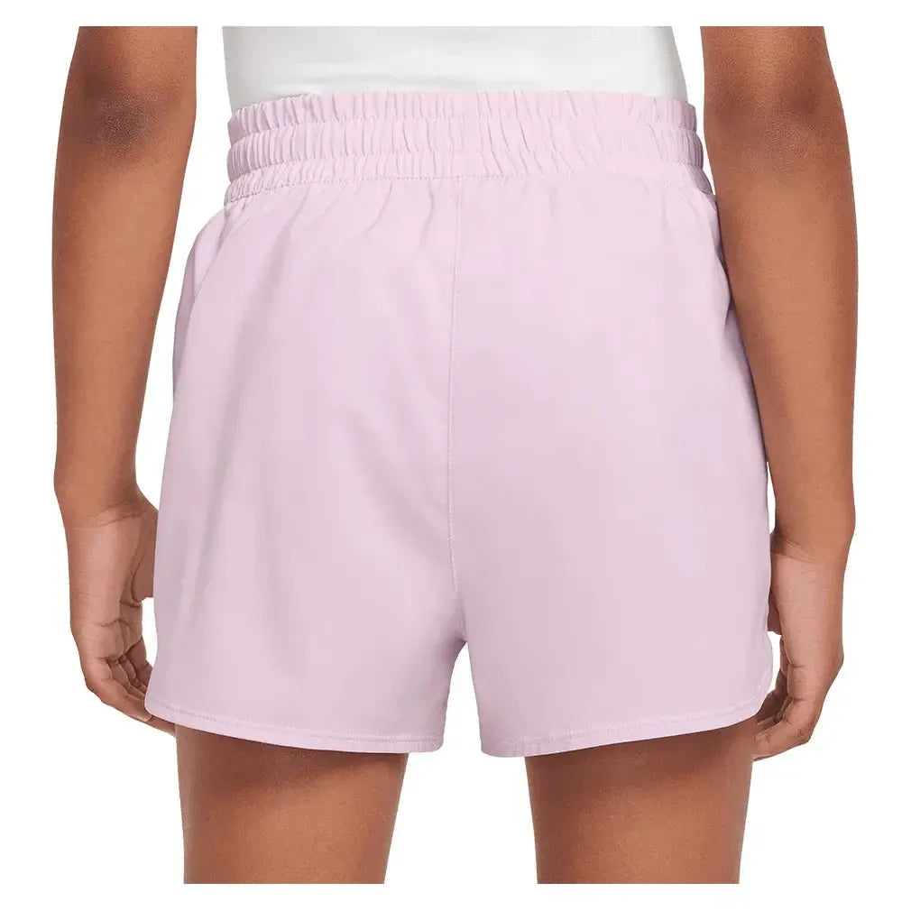 Girls' Dri-FIT High-Waisted Woven 3 Inch Training Shorts