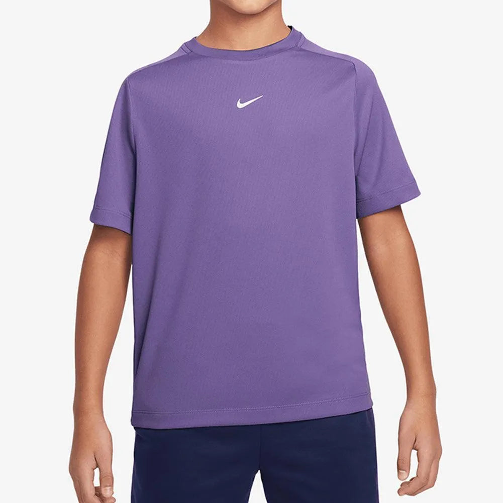 Boys' Dri-Fit Multi Training Top-Apparel-Nike-DX5380-521-Tennis Express