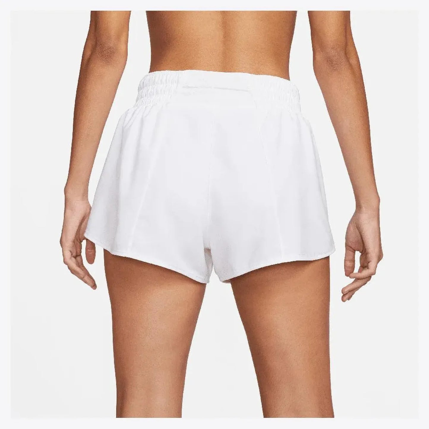 Womens One Dri-FIT Mid-Rise 3-inch Shorts White