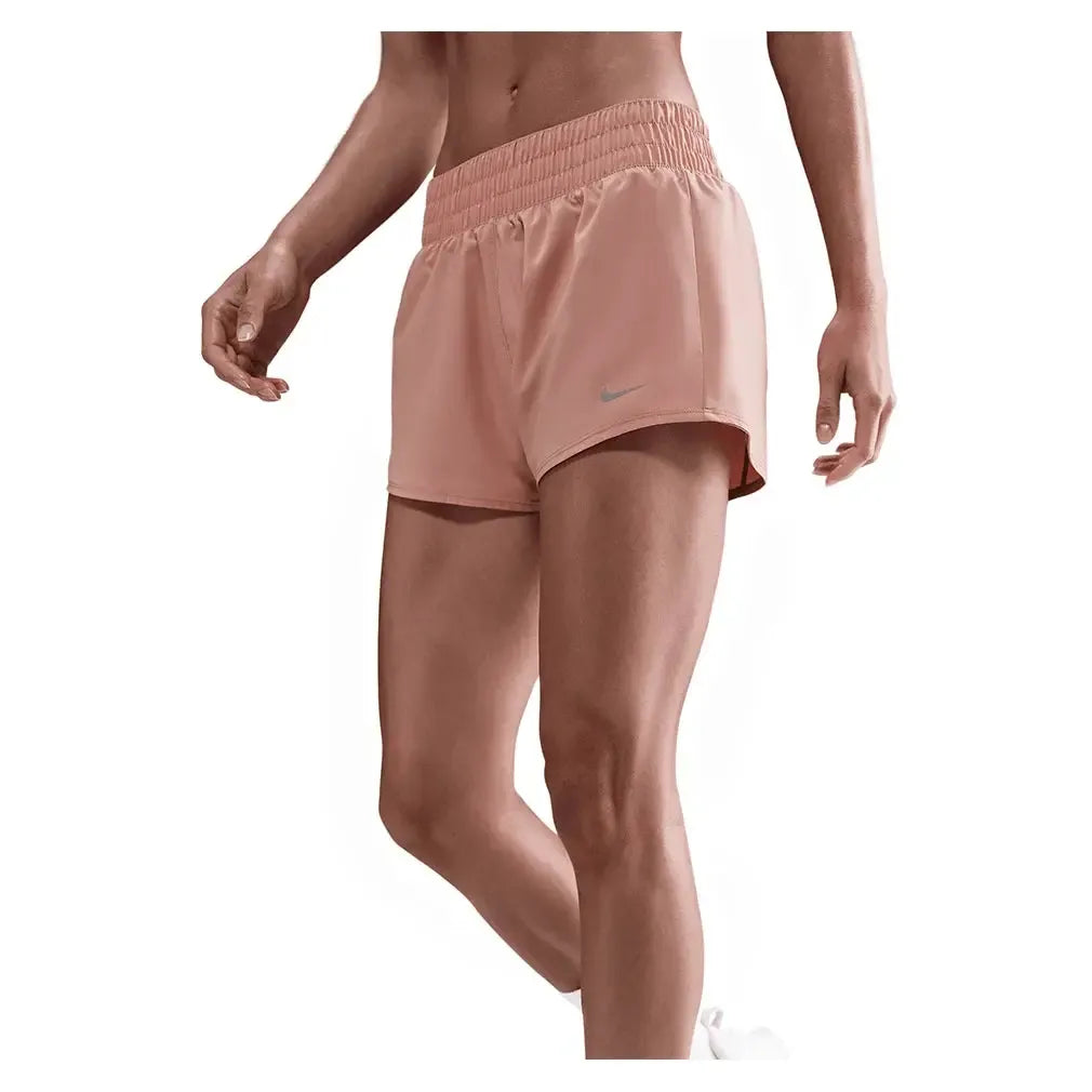 Women's One Dri-FIT Mid-Rise 3 Inch Brief-Lined Shorts-Apparel-Nike-DX6010-685_3-Tennis Express