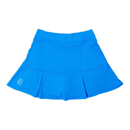 Picckleball Bella Drop Pleat Skort Electric Blue with Net Worth