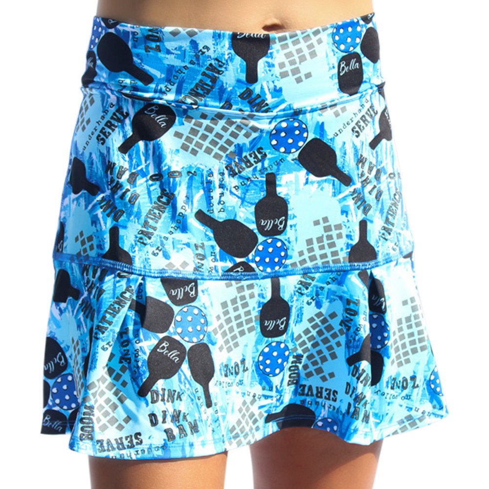Picckleball Bella Drop Pleat Skort Graffiti 2