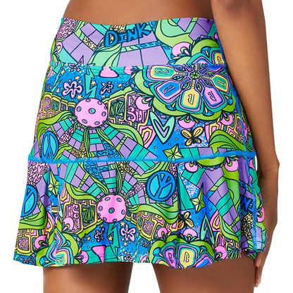 Picckleball Bella Drop Pleat Skort Groovy