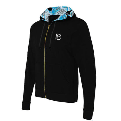 Picckleball Bella Hoodie Graffiti 2 Black