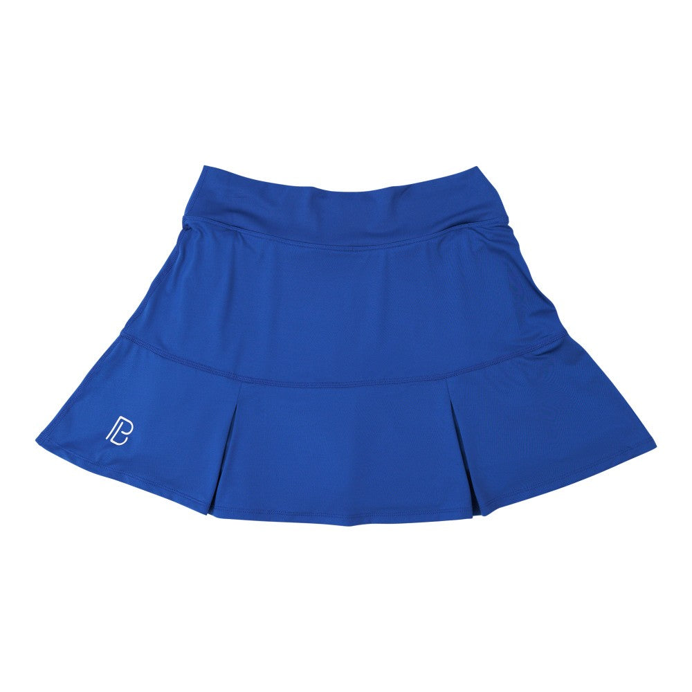 Picckleball Bella Drop Pleat Skort Navy with Double Bounce