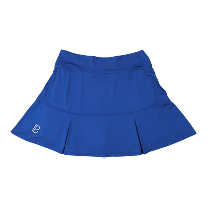 Picckleball Bella Drop Pleat Skort Navy with Double Bounce