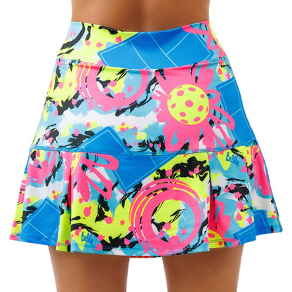 Picckleball Bella Drop Pleat Skort Open Play