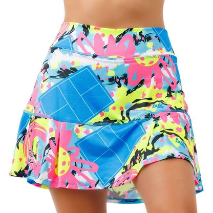 Picckleball Bella Drop Pleat Skort Open Play