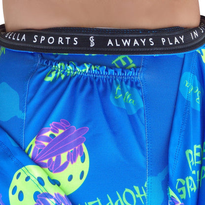 Picckleball Bella Drop Pleat Skort Patience Grasshopper