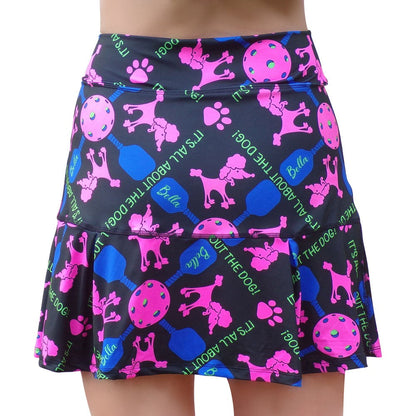 Picckleball Bella Drop Pleat Skort Pickles