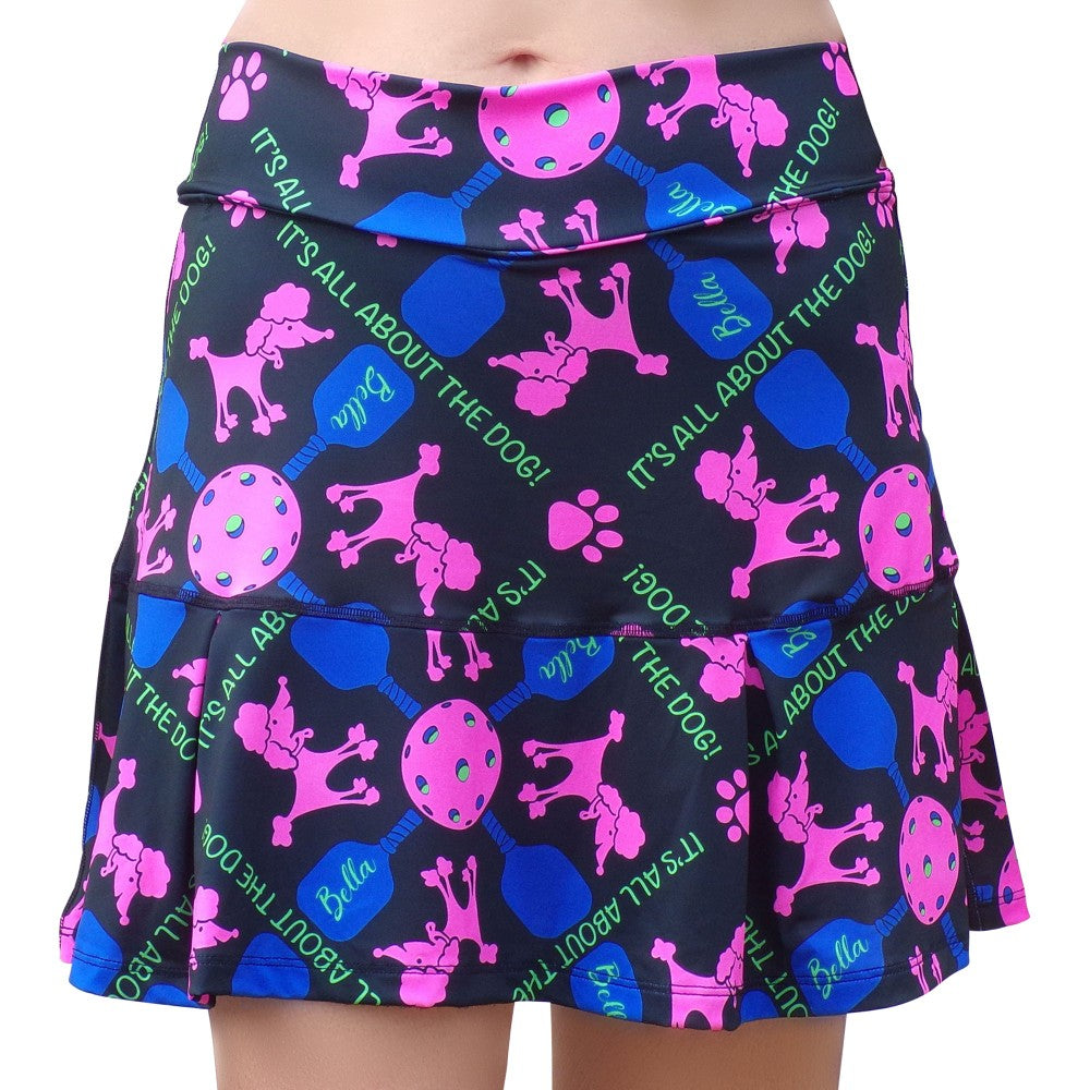 Picckleball Bella Drop Pleat Skort Pickles