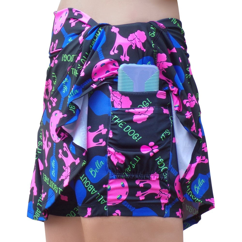 Picckleball Bella Drop Pleat Skort Pickles