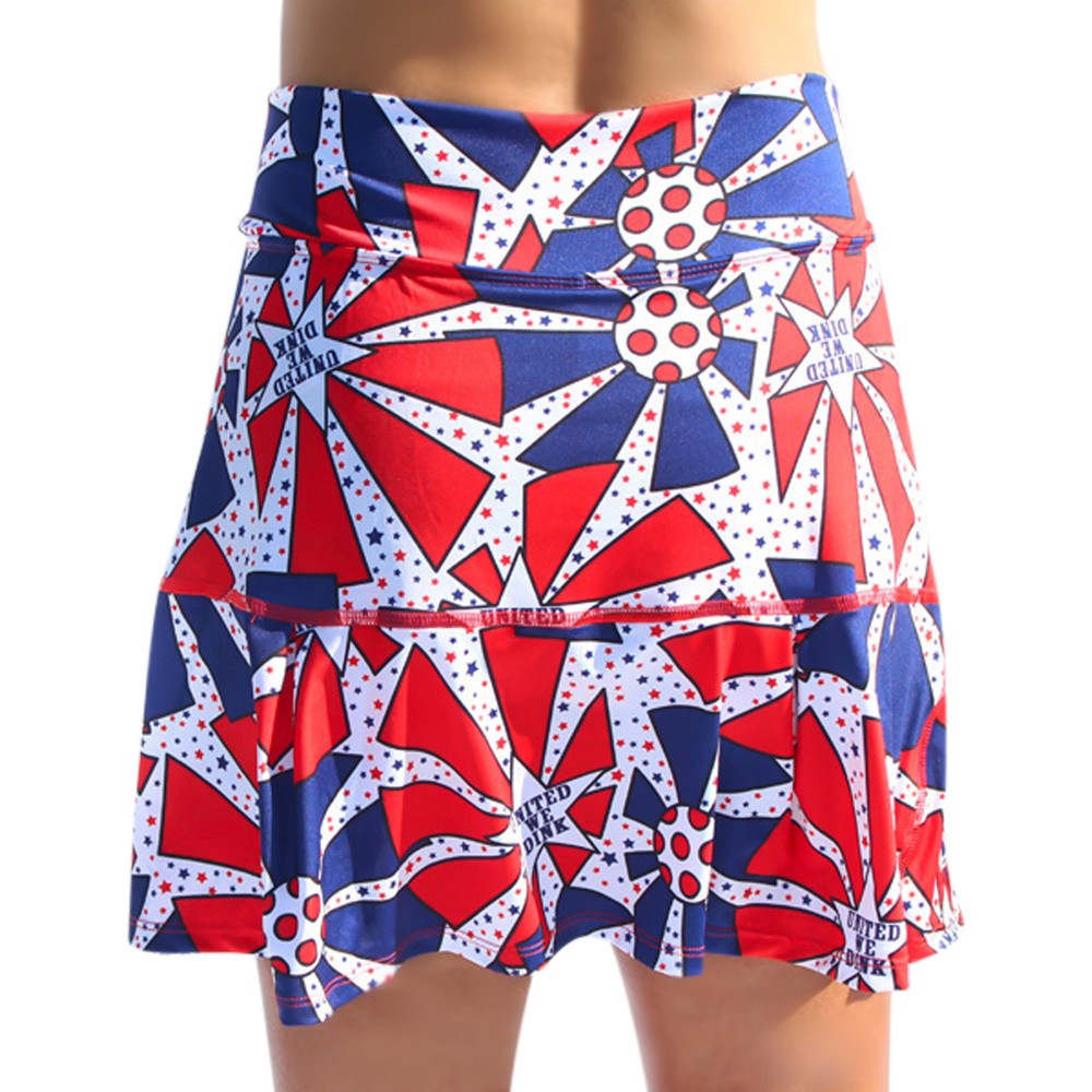 Picckleball Bella Drop Pleat Skort United We Dink