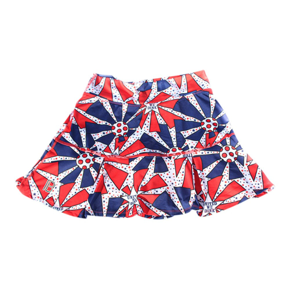 Picckleball Bella Drop Pleat Skort United We Dink