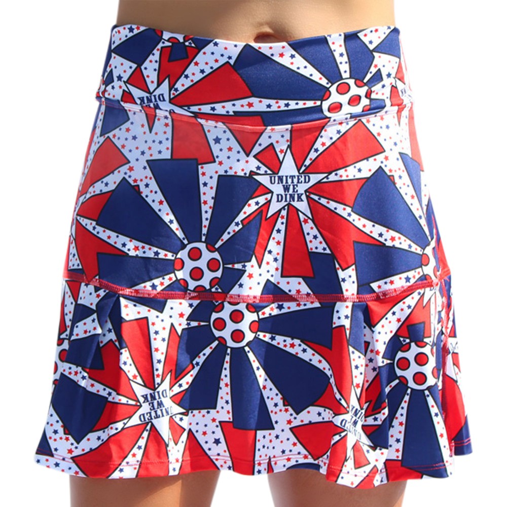 Picckleball Bella Drop Pleat Skort United We Dink