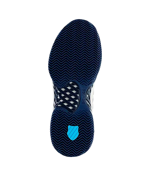 Padel Shoes K-Swiss Hypercourt Express 2 HB Blanco/Azul Sanyo