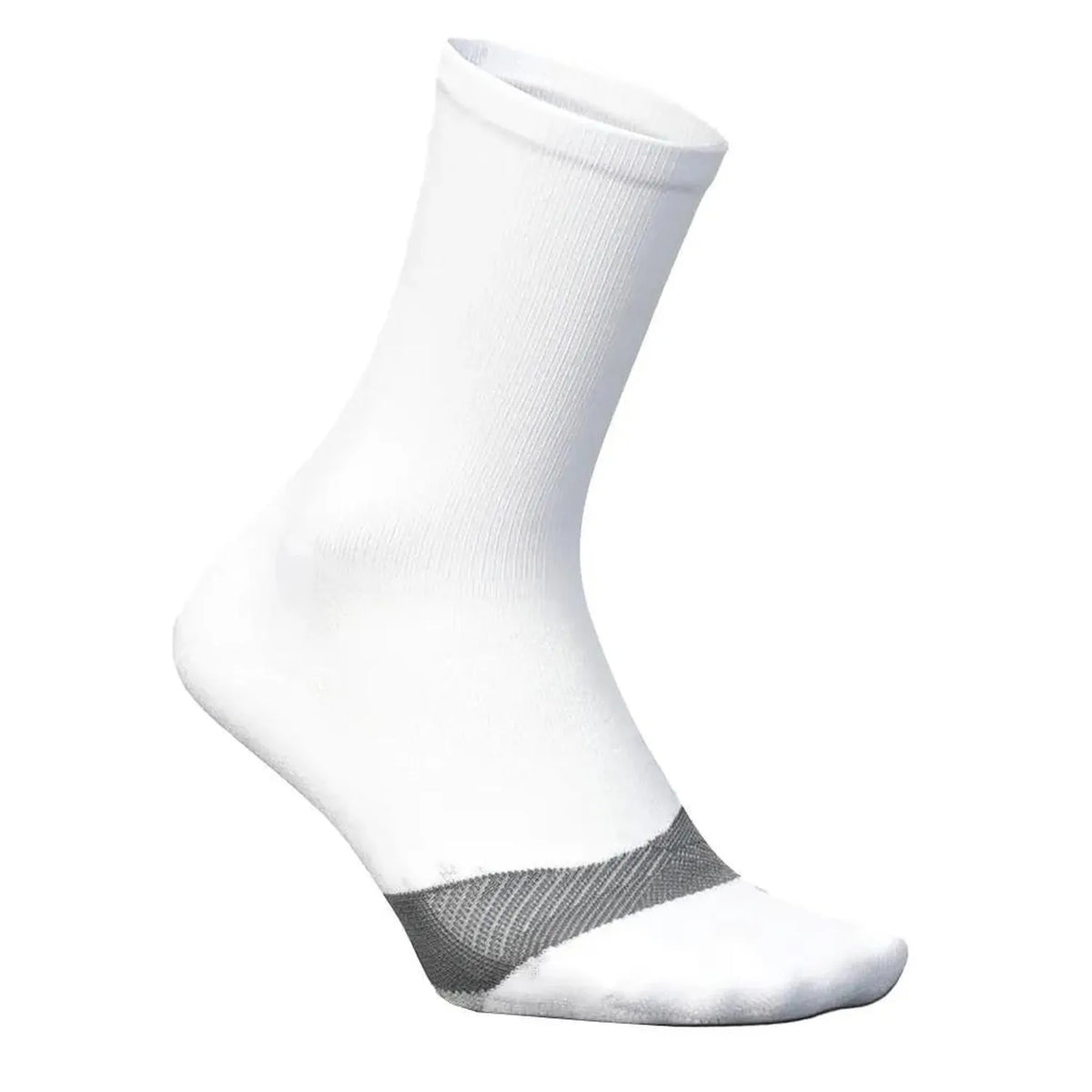 Elite Light Cushion Mini Crew Tennis Socks White-Socks-Feetures-E90-33158U24-Tennis Express