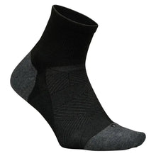 Elite Max Cushion Quarter Socks Black-Socks-Feetures-EC20-BLACK-Tennis Express