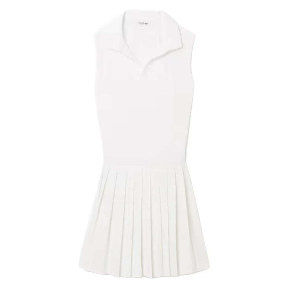 Women's Heritage Technical Tennis Dress-Apparel-Lacoste-EF0230-800-1-Tennis Express