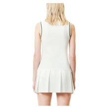 Women's Tennis Dress with Removable Pique Shorts White and Sinople