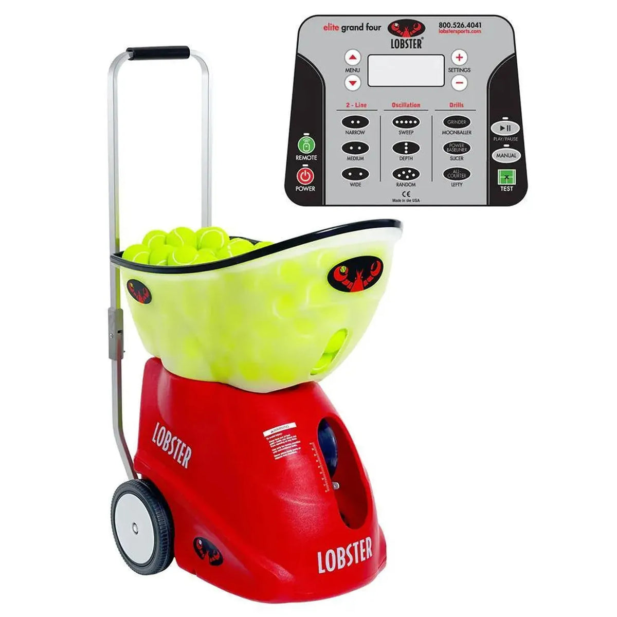 Elite Grand Four with 20-Function Wi-Fi Remote Control for Apple Ball Machine