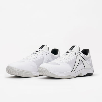Kanso Sports Padel Shoes - EQ SoftCourt - White & Black