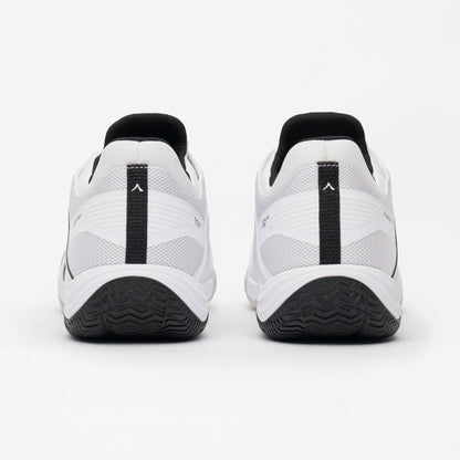 Kanso Sports Padel Shoes - EQ SoftCourt - White & Black