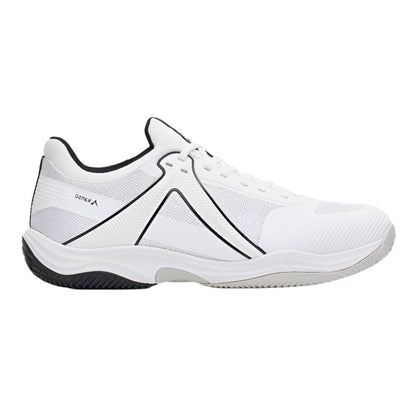 Kanso Sports Padel Shoes - EQ SoftCourt - White & Black
