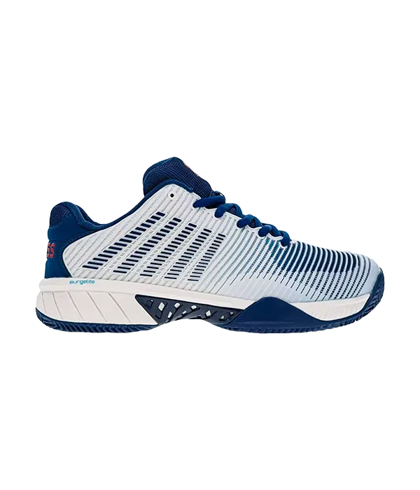 Padel Shoes K-Swiss Hypercourt Express 2 HB Blanco/Azul Sanyo