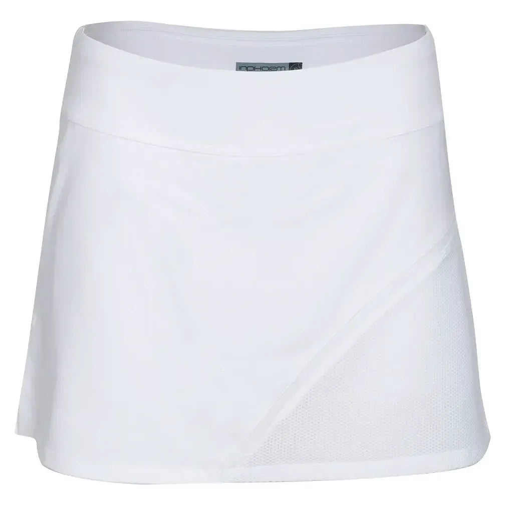 Women's Elise Tennis Skort White-Apparel-Inphorm-F24002-001F25-Tennis Express