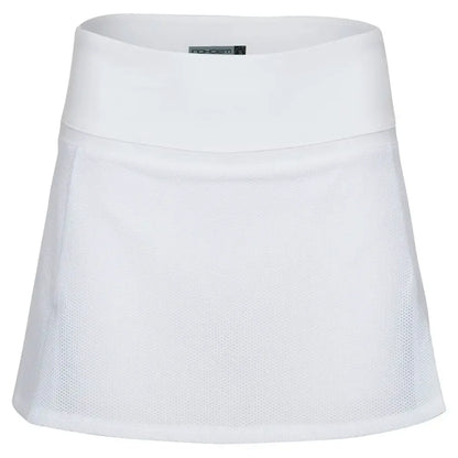 Women's Anna 13.5 Inch Tennis Skort White and Veridian-Apparel-Inphorm-F24019-2514U25_48dd080e-7c5e-4ad4-af29-cbbcb57ec1c0-Tennis Express