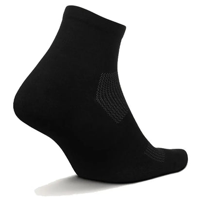 High Performance Max Cushion Quarter Socks Black
