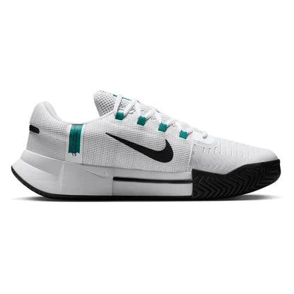 Men's Zoom GP Challenge 1 Tennis Shoes White and Radiant Emerald