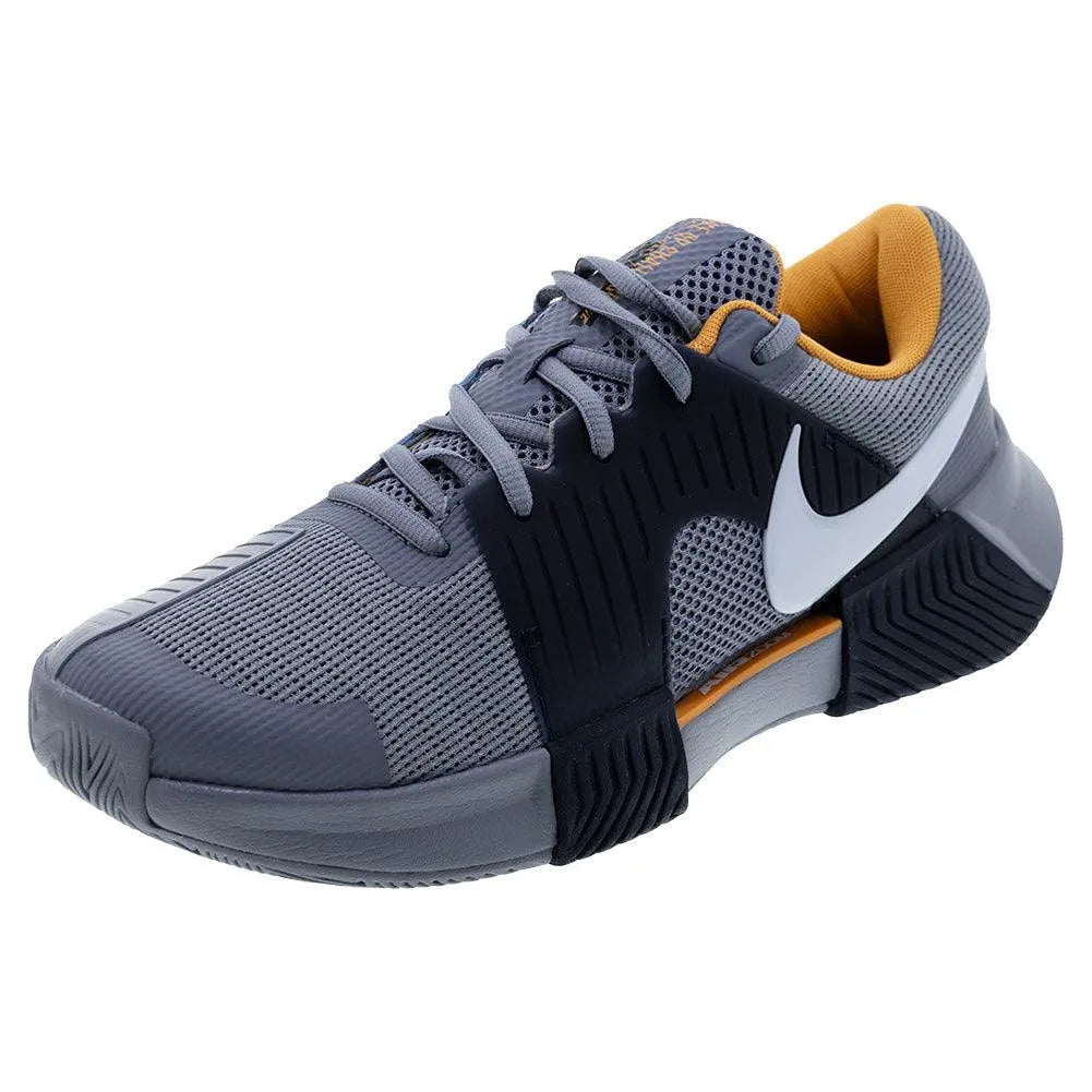 Men's Zoom GP Challenge 1 Tennis Shoes Ashen Slate and Obsidian-Footwear-Nike-FB3147-400S25-Tennis Express