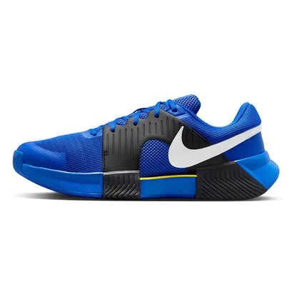 Men's Zoom GP Challenge 1 Tennis Shoes Racer Blue and White