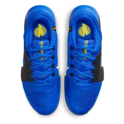 Men's Zoom GP Challenge 1 Tennis Shoes Racer Blue and White