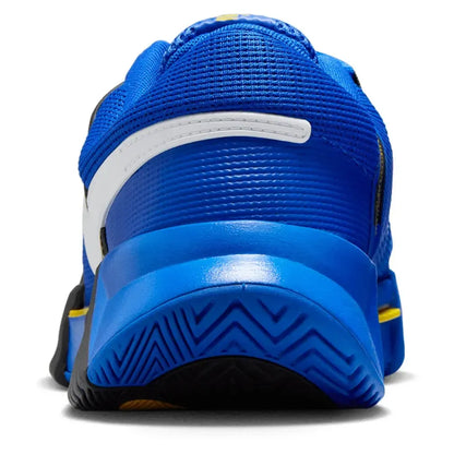 Men's Zoom GP Challenge 1 Tennis Shoes Racer Blue and White