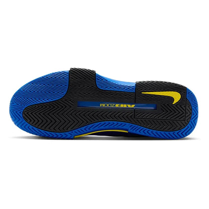 Men's Zoom GP Challenge 1 Tennis Shoes Racer Blue and White