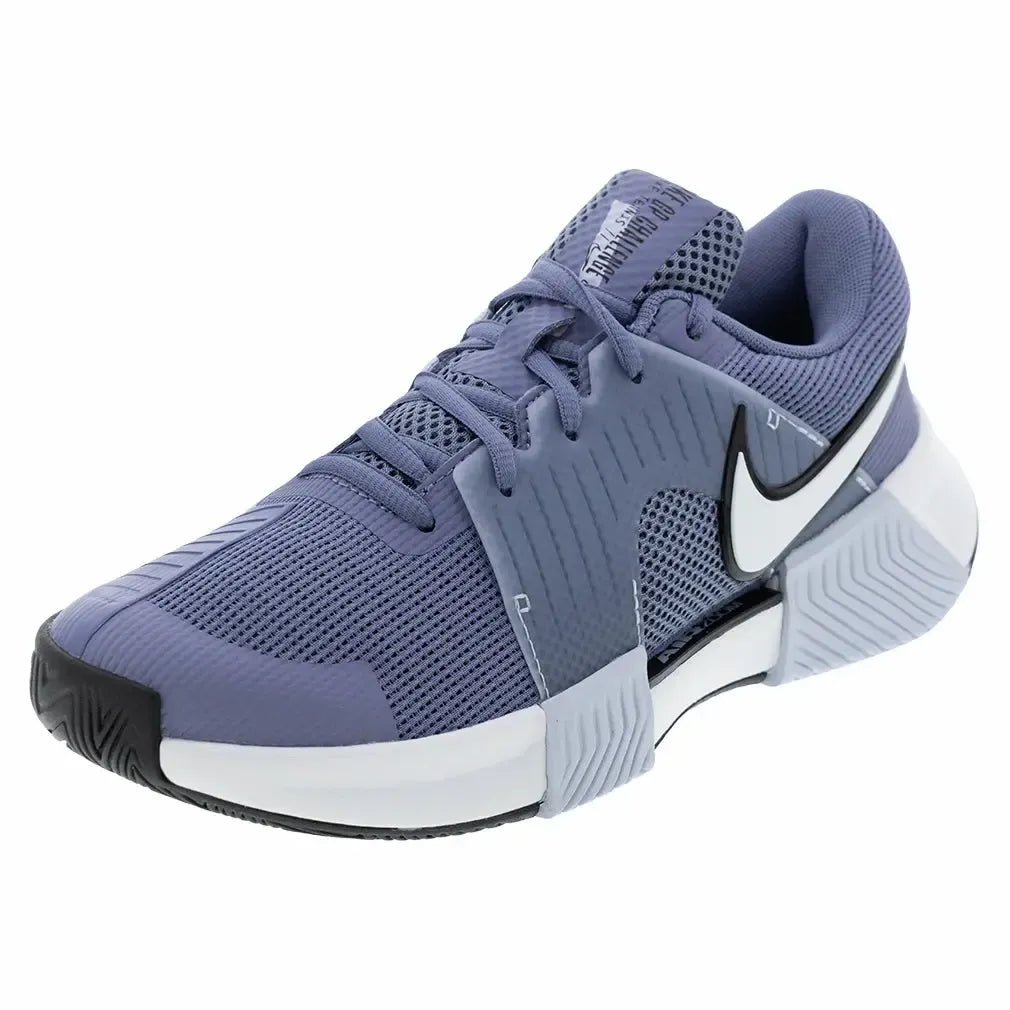 Women's Zoom GP Challenge 1 Tennis Shoes World Indigo and White-Footwear-Nike-FB3148-401H25copy-Tennis Express