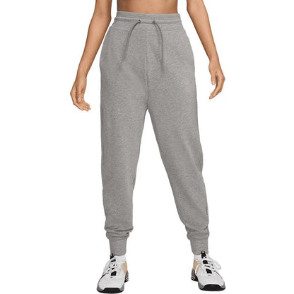 Women's Dri-FIT One High-Waisted 7/8 French Terry Joggers-Apparel-Nike-FB5434-091-1-Tennis Express
