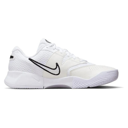 Juniors' Court Lite 4 Tennis Shoes White and Black